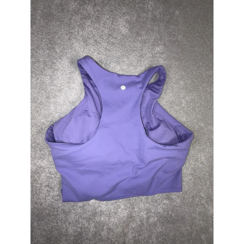 Lululemon Wunder Train Racerback Tank Top Dark Lavender 14